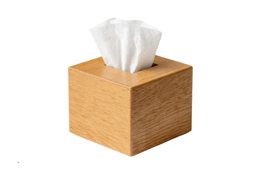 Table top tissue